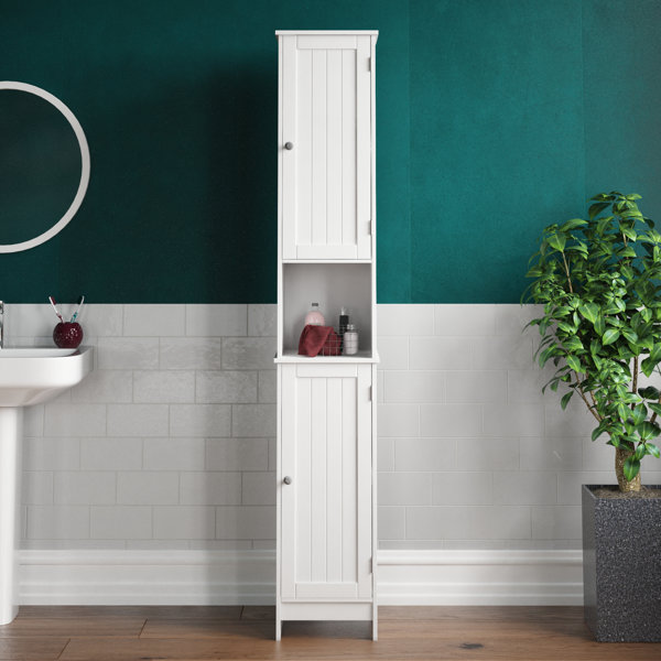 House of Hampton 32 x 170cm Free Standing Tall Bathroom & Reviews Wayfair.co.uk